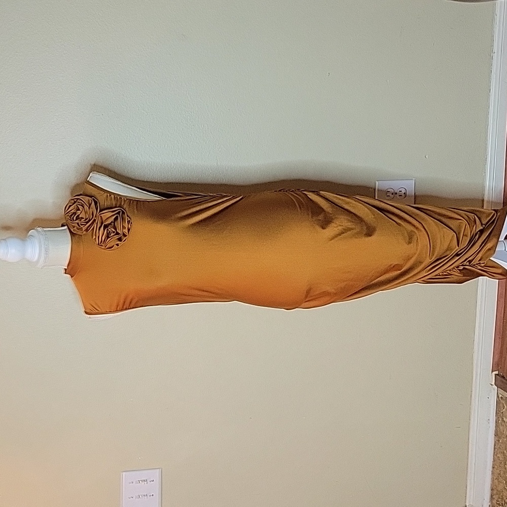 Date night, Maxi Dress Brown